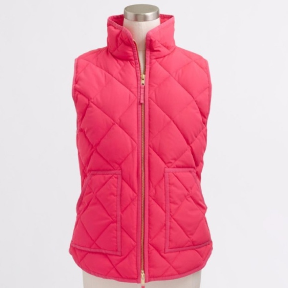 Jcrew women’s quilted puffer vest